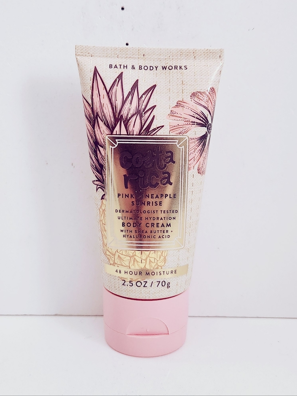 ⭐4/$15 Bath & Body Works Pink Pineapple Sunrise Body Cream